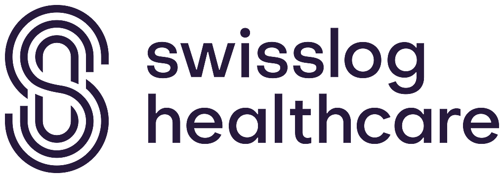 SWISSLOG HEALTHCARE logo SWISSLOG HEALTHCARE logo