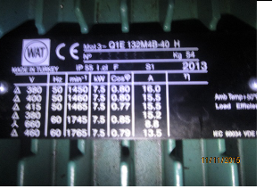 WAT3-QIE132M4B-40H-obsolete, replaced by Q2E132M4C-KG 