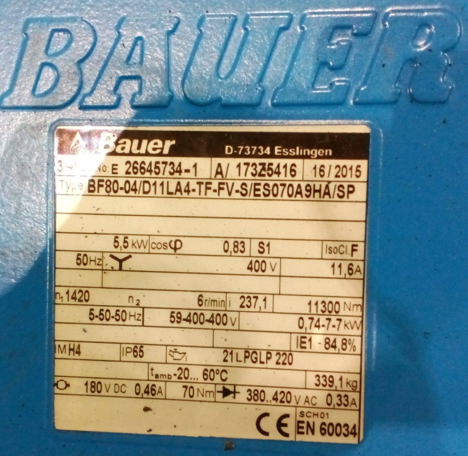 BF80-04/DHE13MA4-TF-FV-K/ES070A8HA/HT1-SP