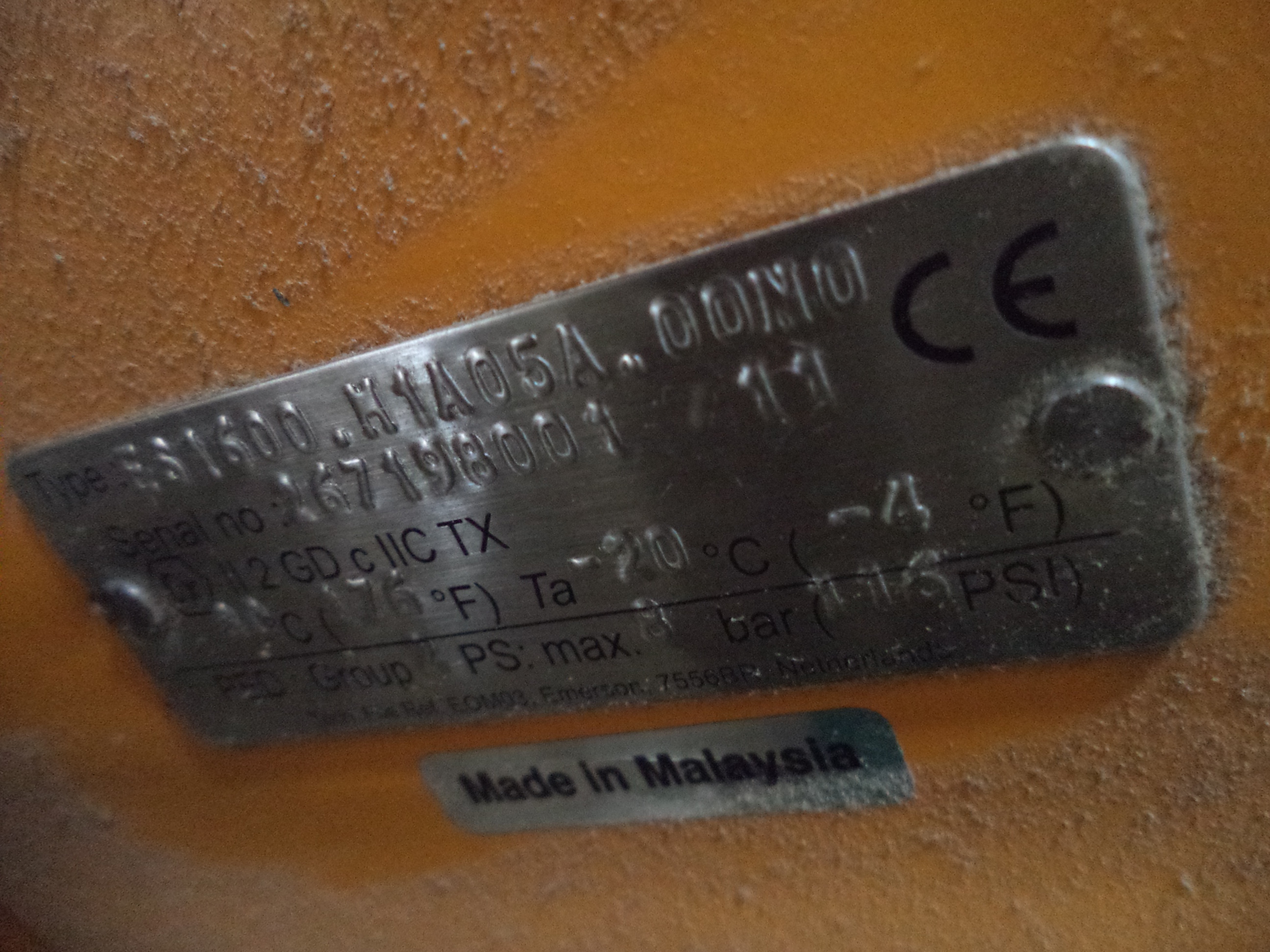 Typ ES 1600/VAES1600.M1A05A.00N0 