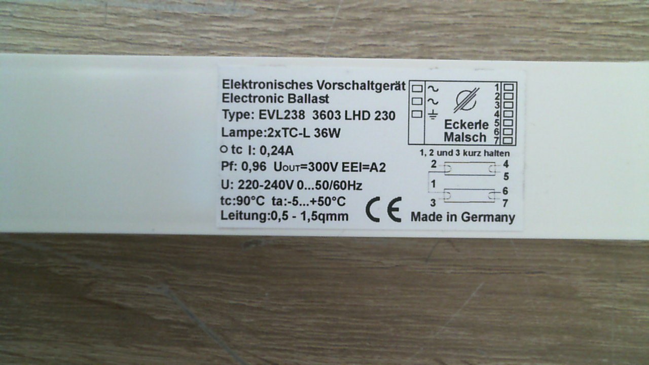 EVL 238 230V 36 03 LH D 230 7901200753