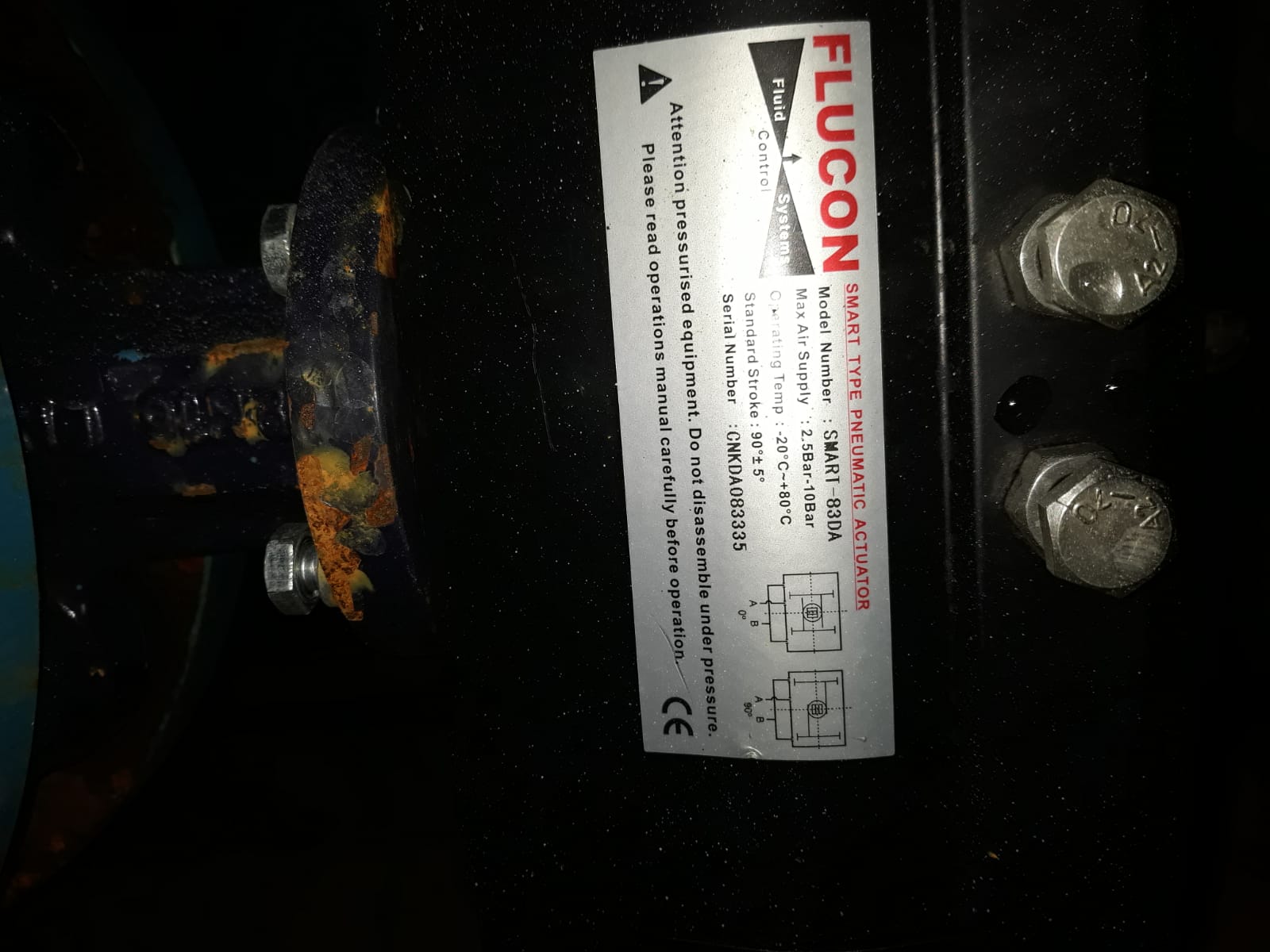 Model:SMART-83DA S/N:CNKDA083335