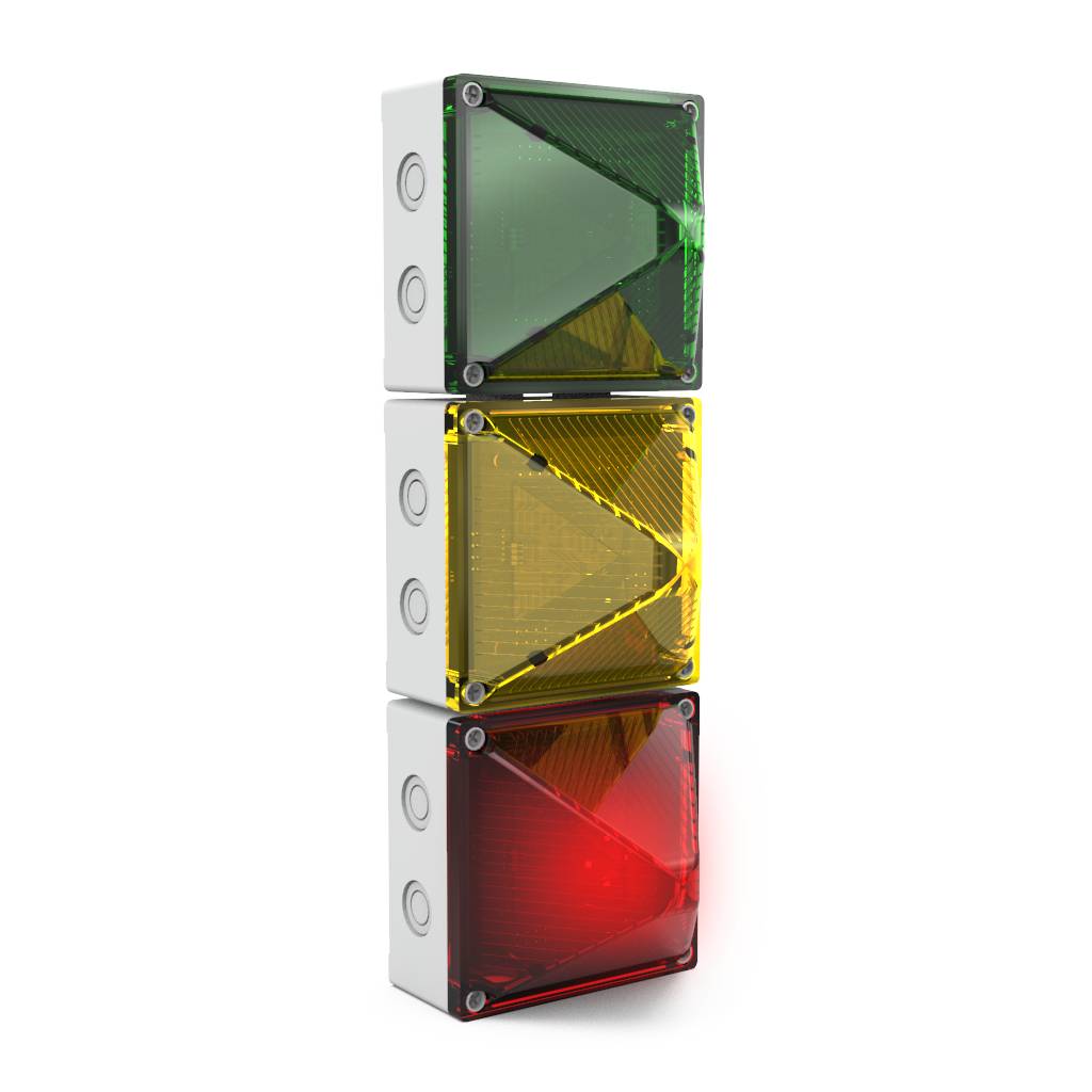 Art.No. 21106630008, Type: QUADRO-LED-TL RD YE GN LV