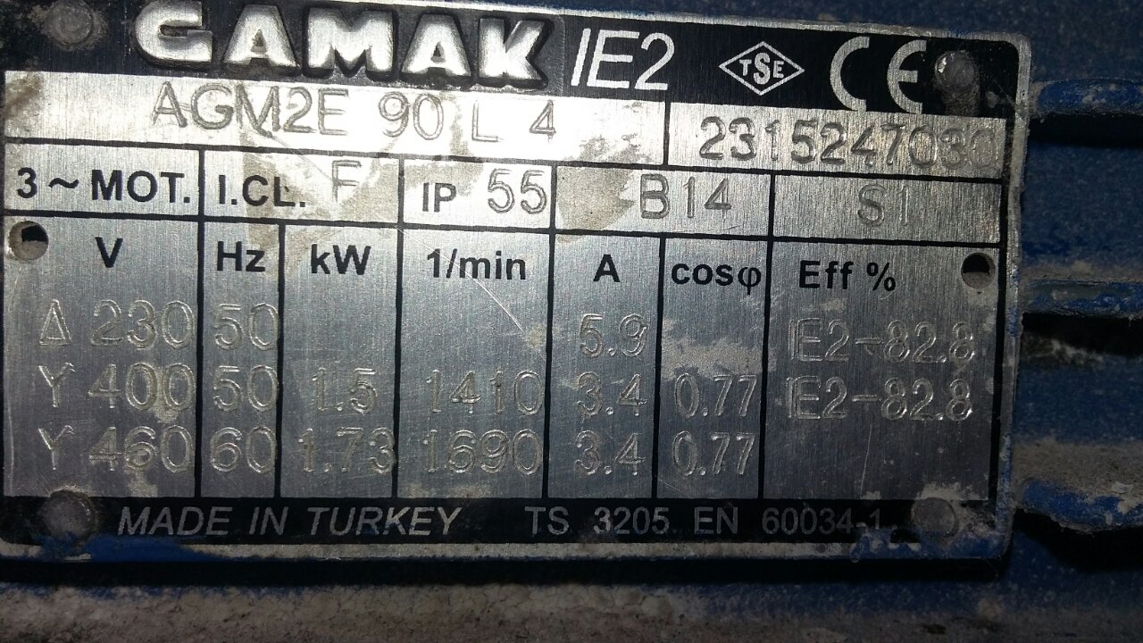 AGM2E-90L/4-(B14-S) 