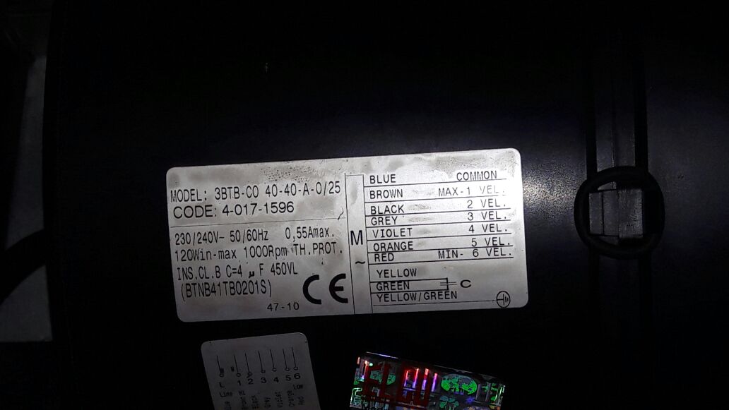 GMV 3BTB.CO.40.40.A.0/25 "SETEM049.02" *40171596*