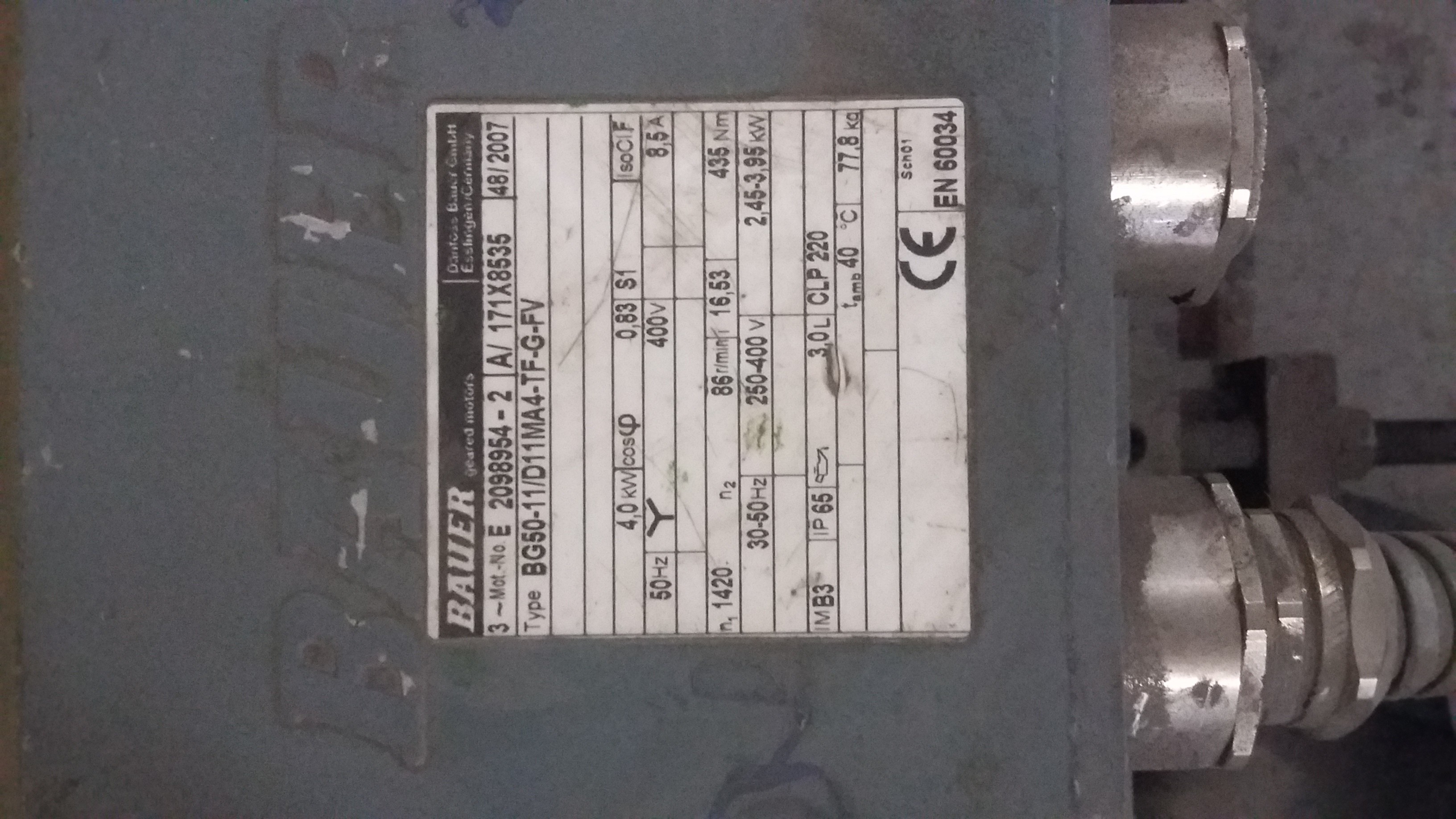 BG50-11/DHE11LA4-TF-G-FV 