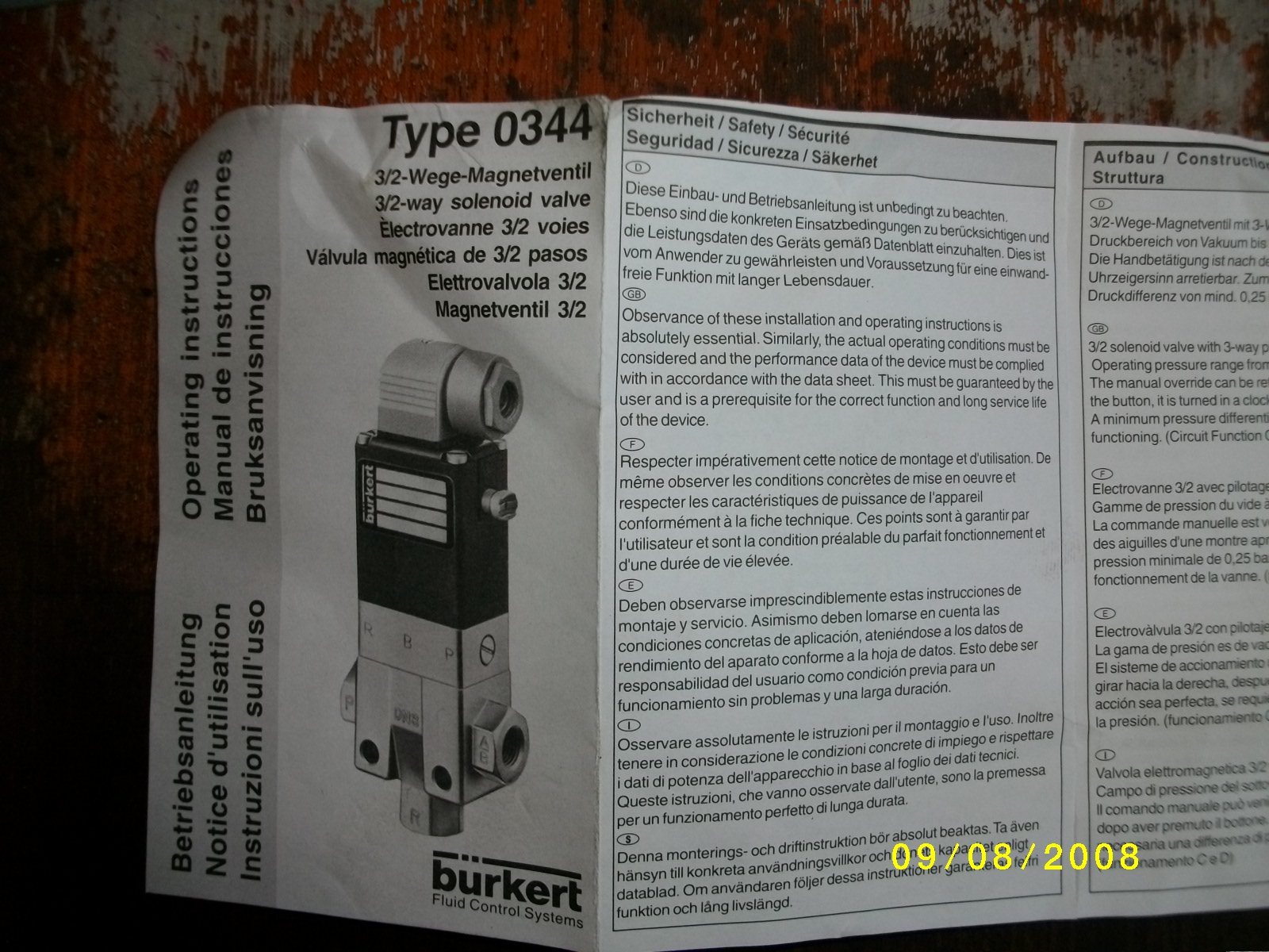 p/n: 00046087, Type: 0344