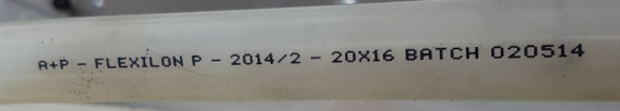 A+P – FLEXILON P – 2014/2 – 20X16 BATCH 020514 