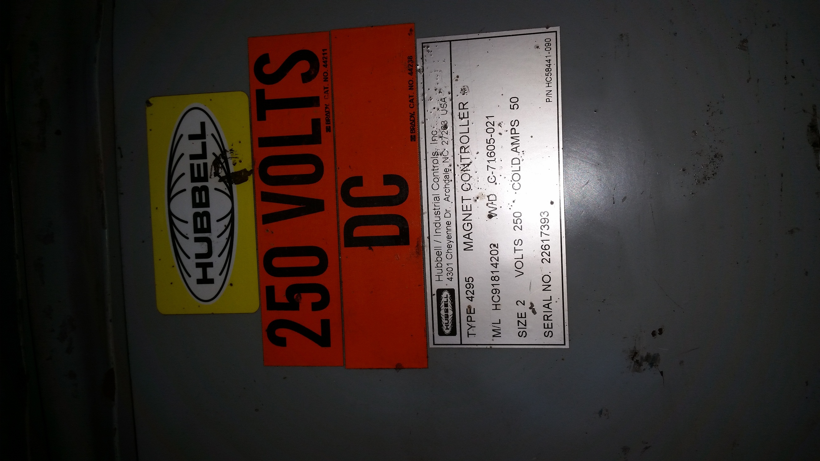 MAGNET CONTROLLER 4295 SIZE 2 
