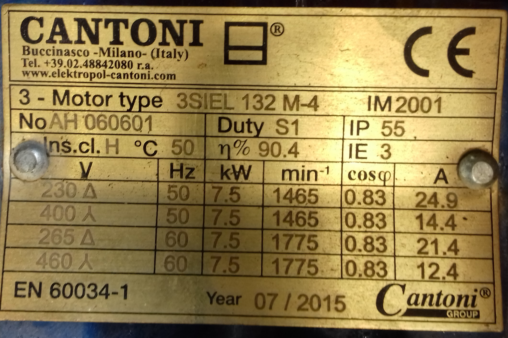 DS-Motor 3 SIEL 132 M-4