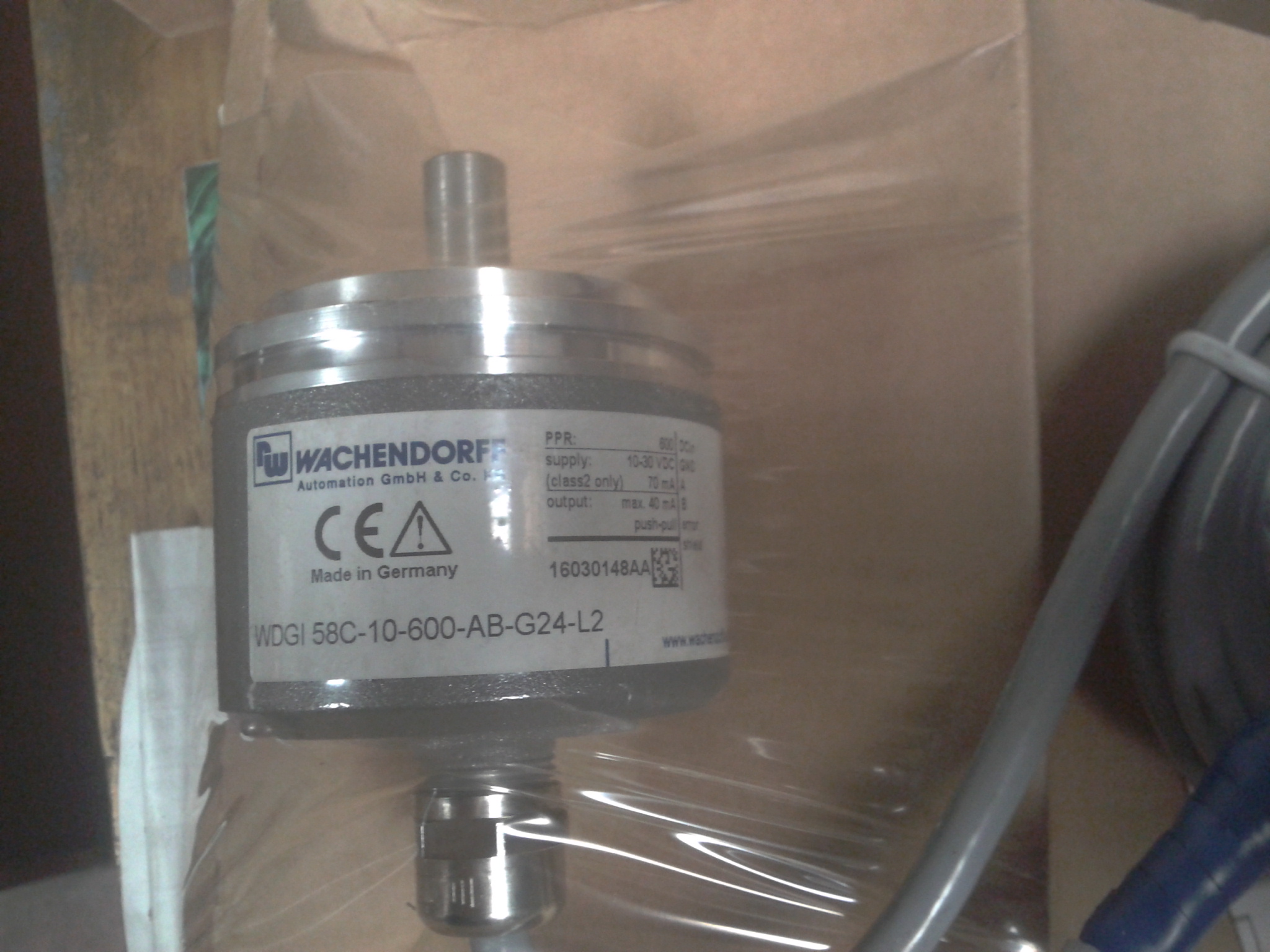 Coupling 10mmx40mm for encoder WDGI 58C-10-600-AB-G24-L2 preview 2