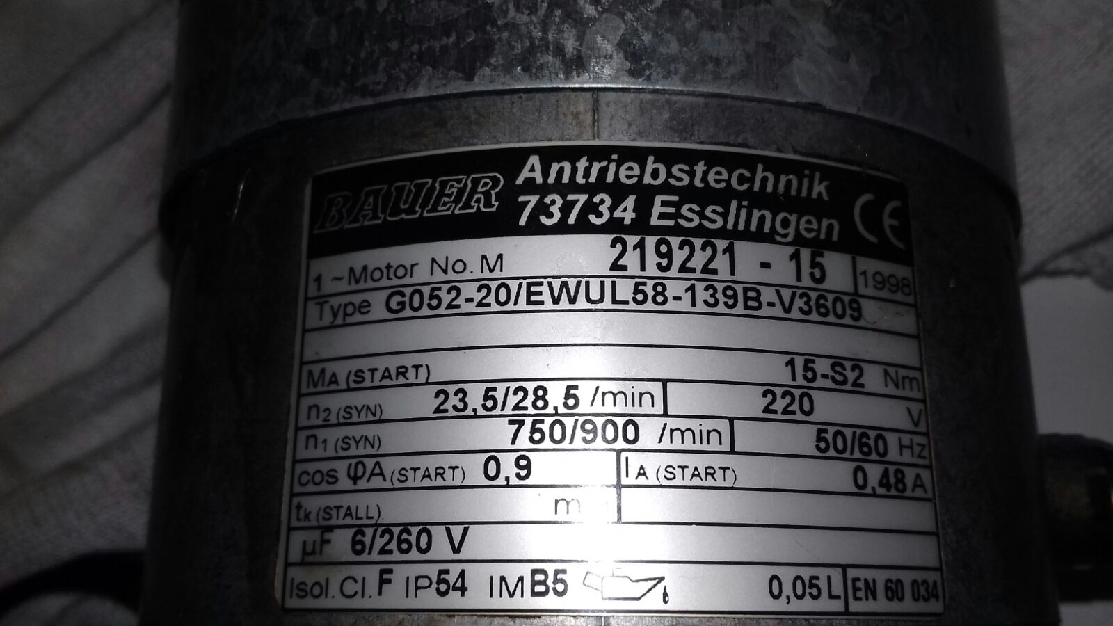 219221-15  OEM for Stoll  