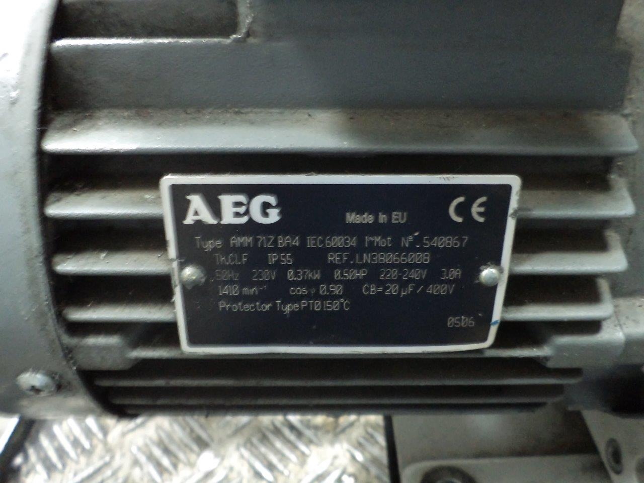 MOT-WS-0,37KW-B5-C140-1410 U/min