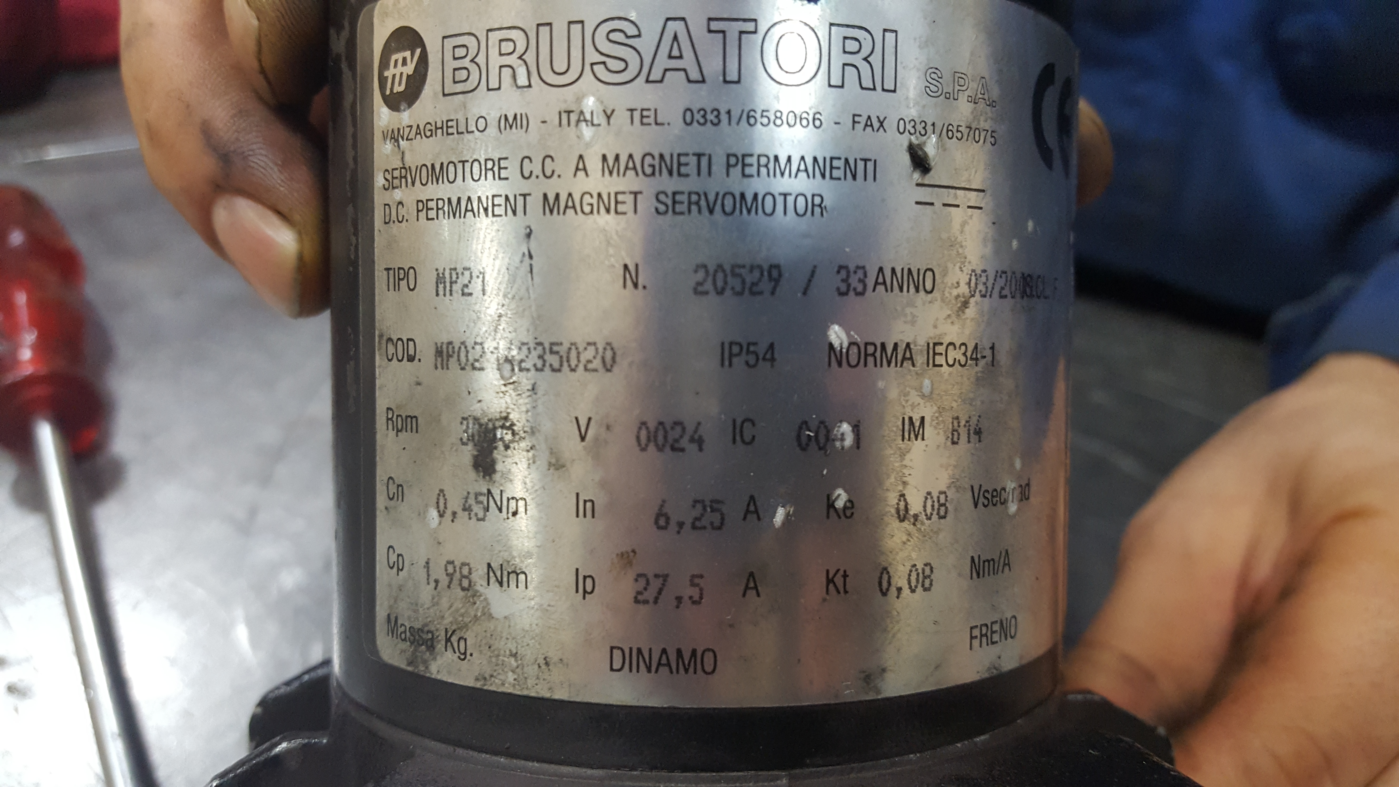COD:MP02 14235020  NO: 20529/33   obsolete, replace by MPT40 24 3000 9/56-B14 