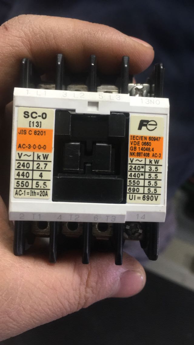 JIS C 8201 (IEC/EN=60947  VDE=0660) 