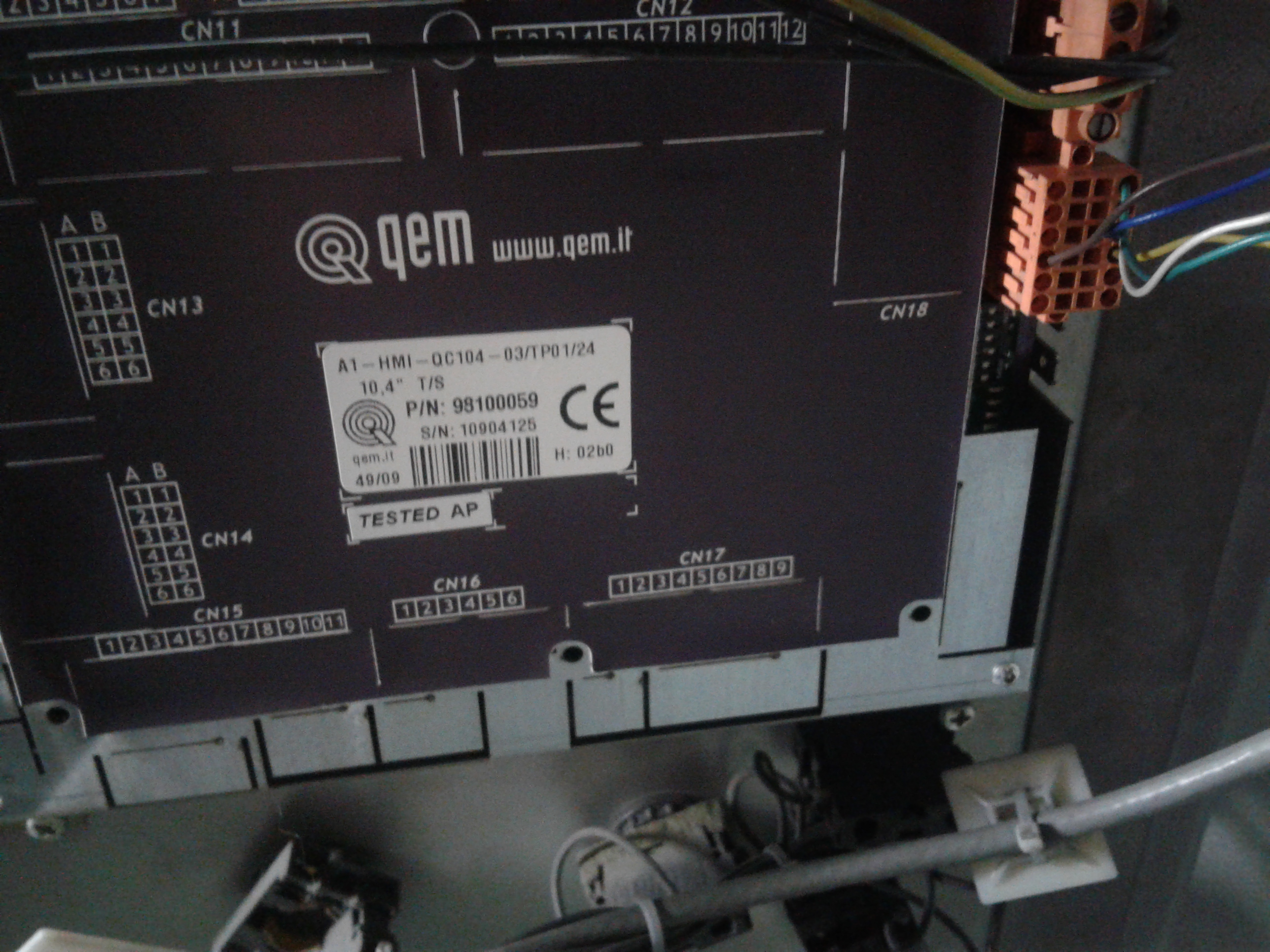 A1-HMI-QC104-03/TB01/24  OEM 