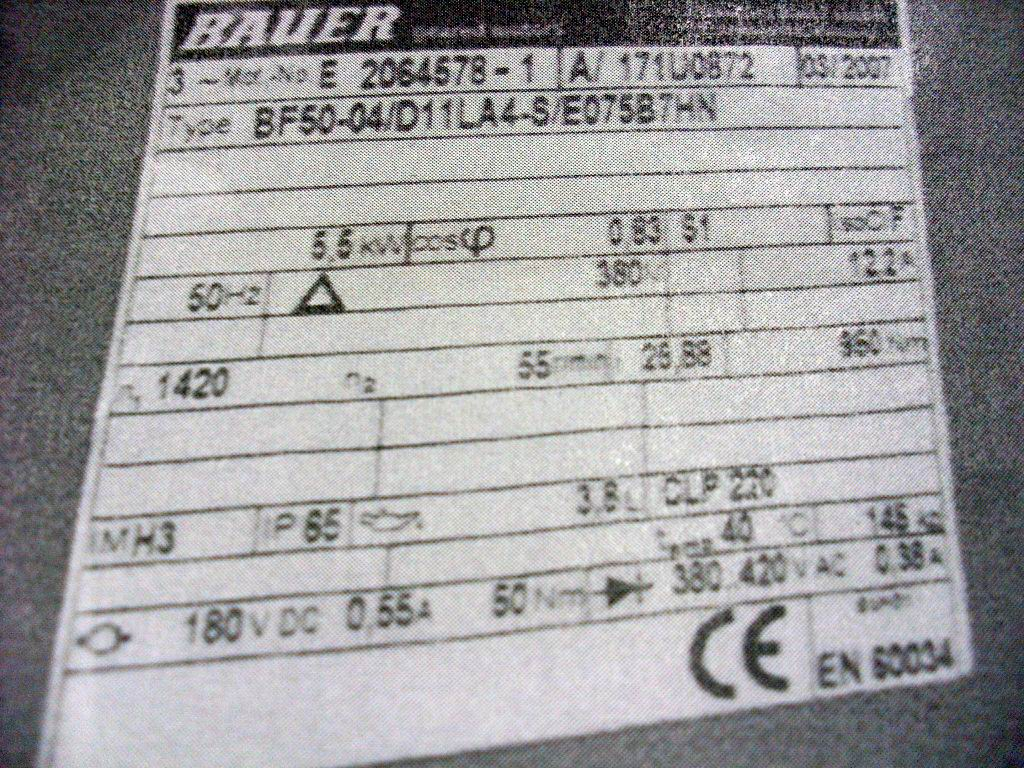 BF50-04/D11LA4-S/ESX070A8HN 