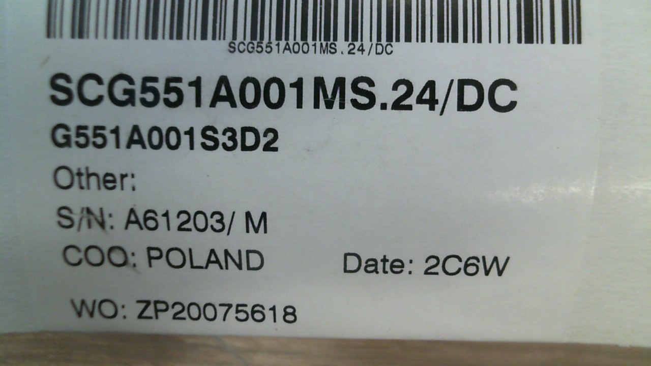 SCG551A001MS-24VDC
