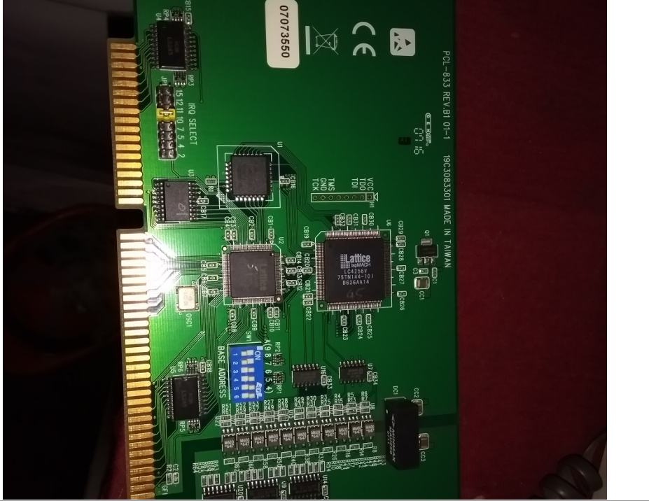 PCL-833 Rev.B1 01-1 19C3083301  Obsolete 