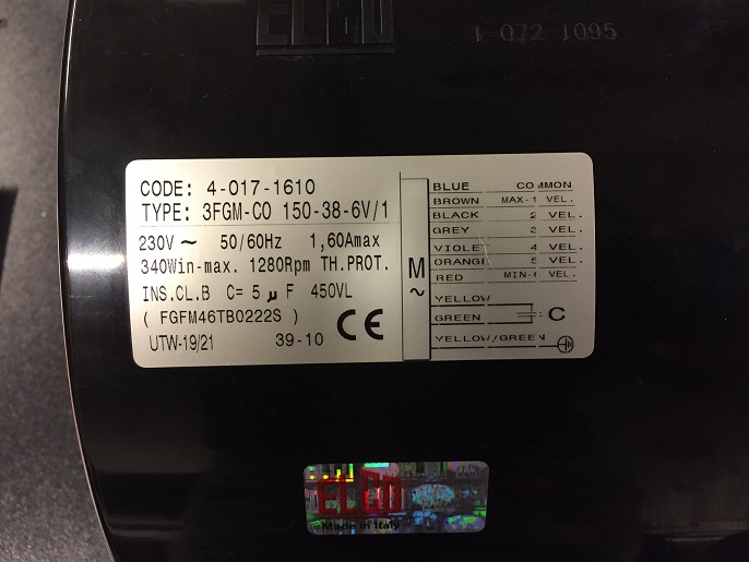 GMV 3FGM.CO.150.38.6V/1 "SETEM371.01" *40171610*