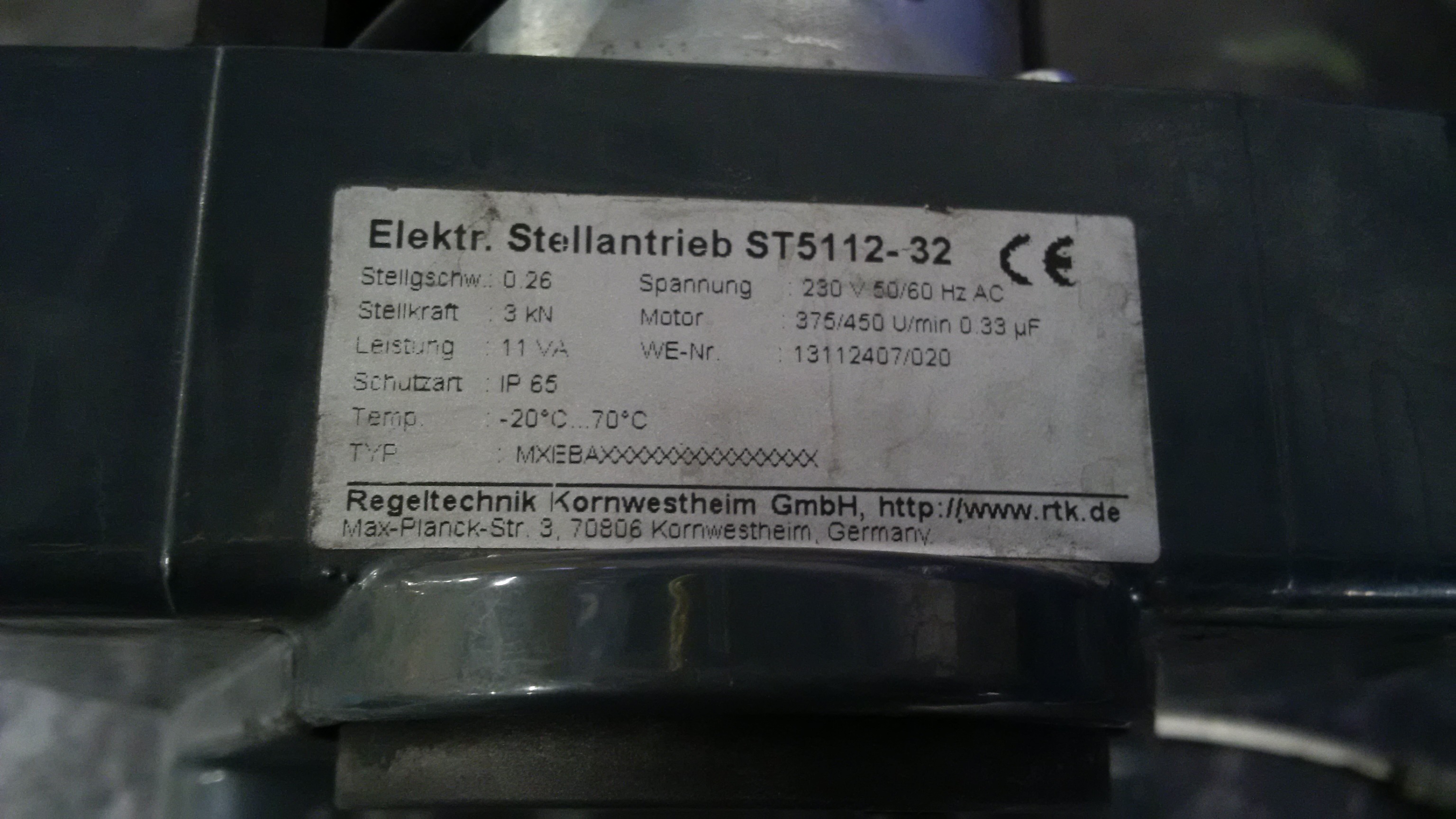 ST5112-32 - obsolete, replaced by Typ REact 30E-028