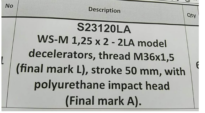 WS-M 1,25 x 2 - 2LA 