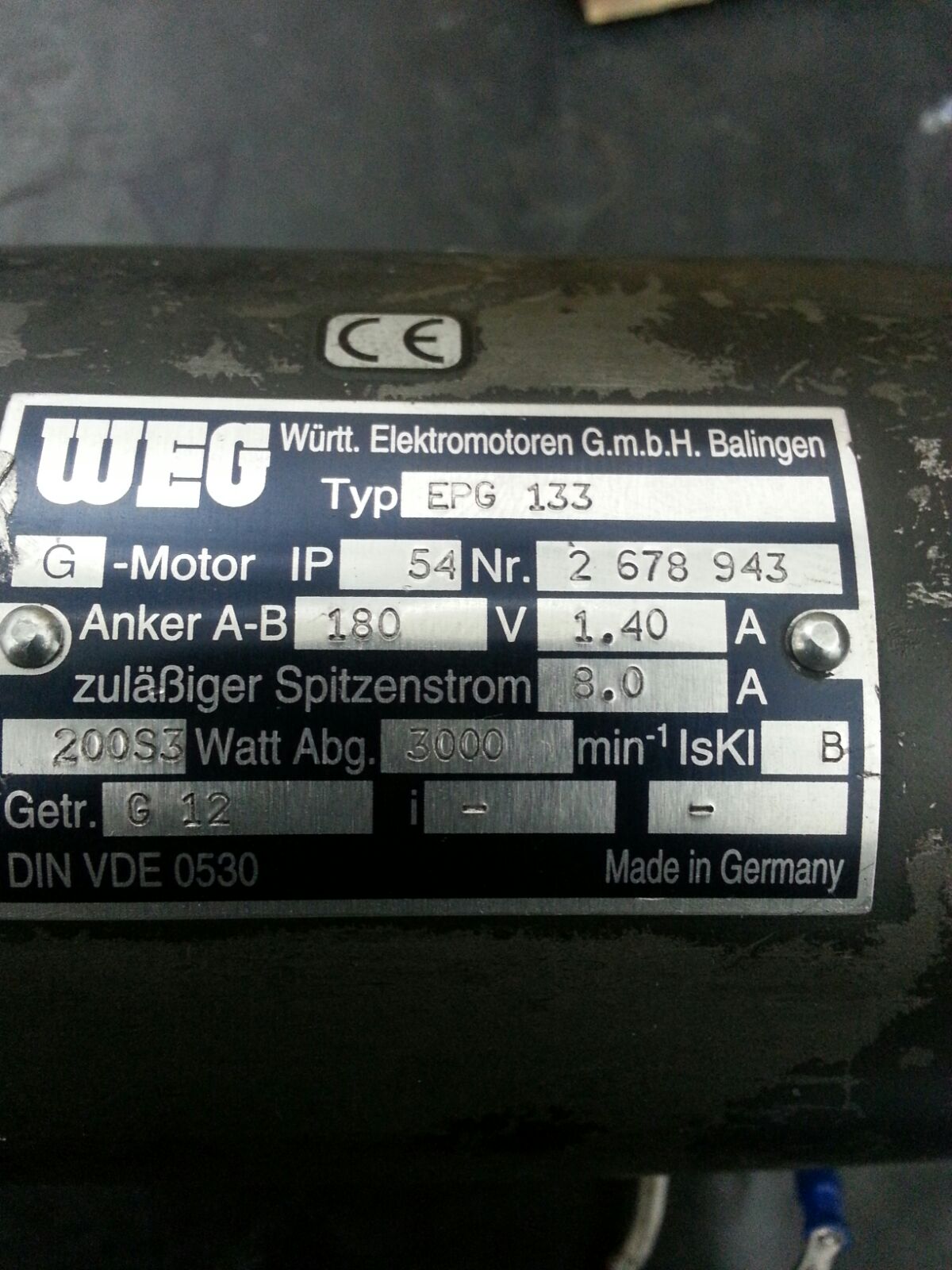 EPG 133 G12 