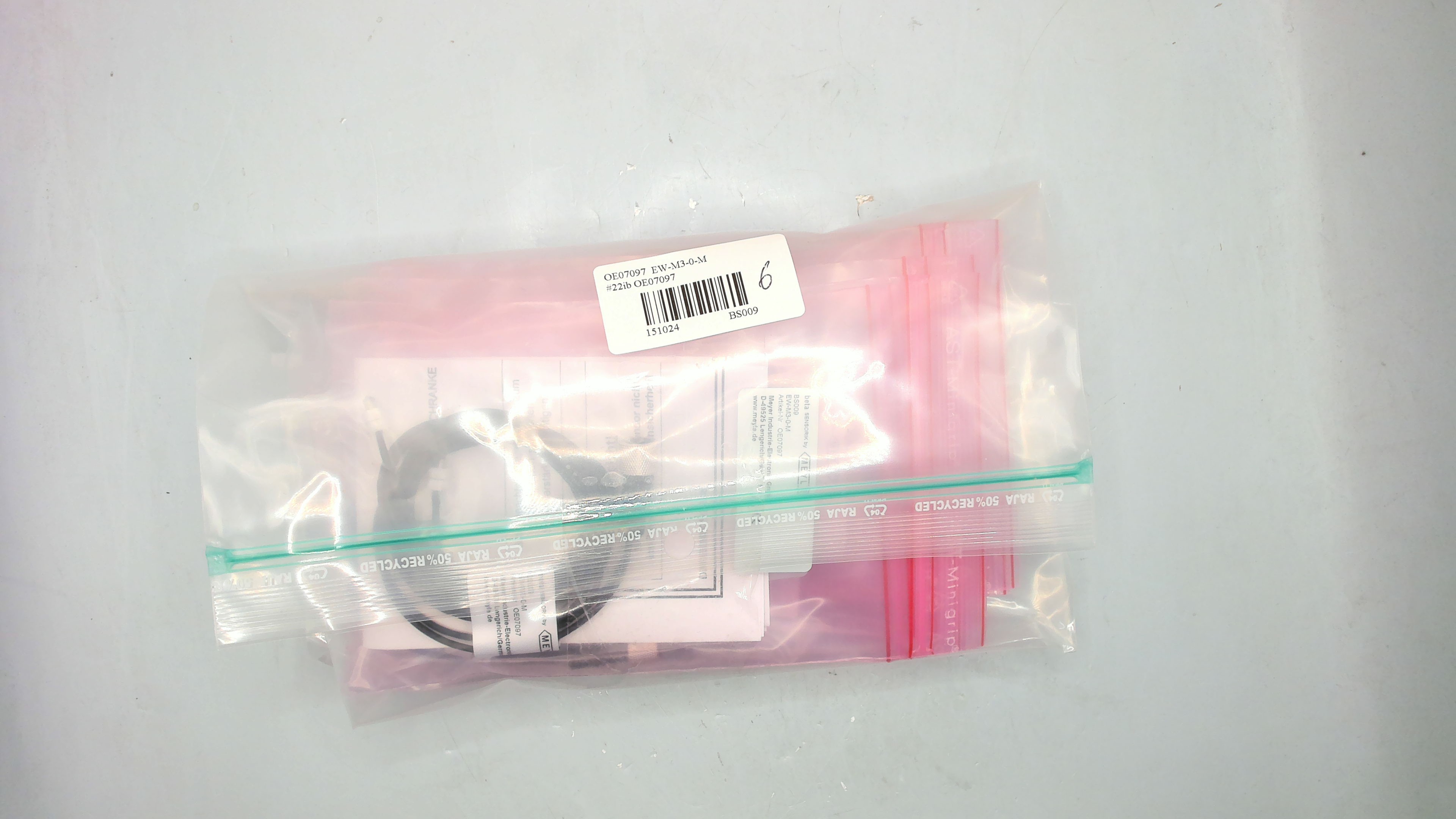 P/N: OE07097, Type: EW-M3-0-M / BS009