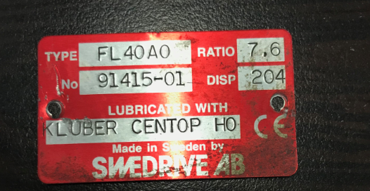 Type: FL 40 AO - 0 - 0 - 204 - R