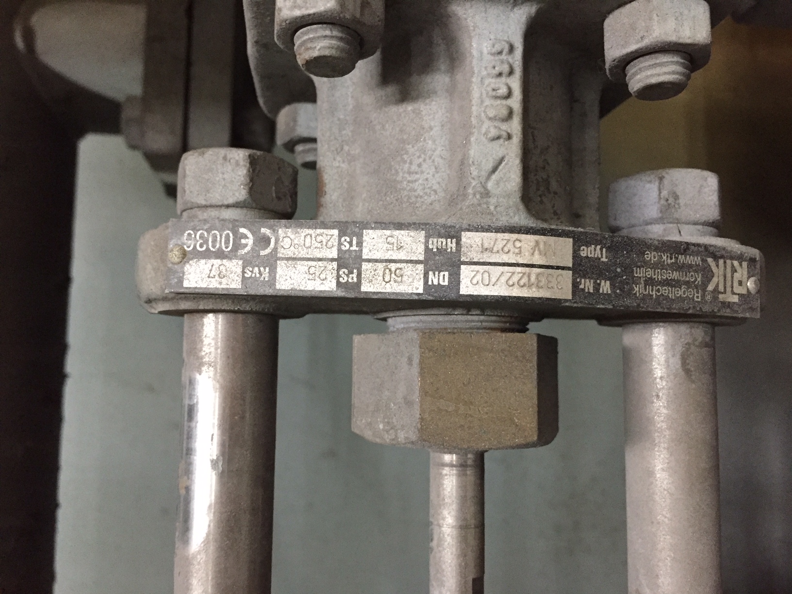 MV5271, DN50 PN25 