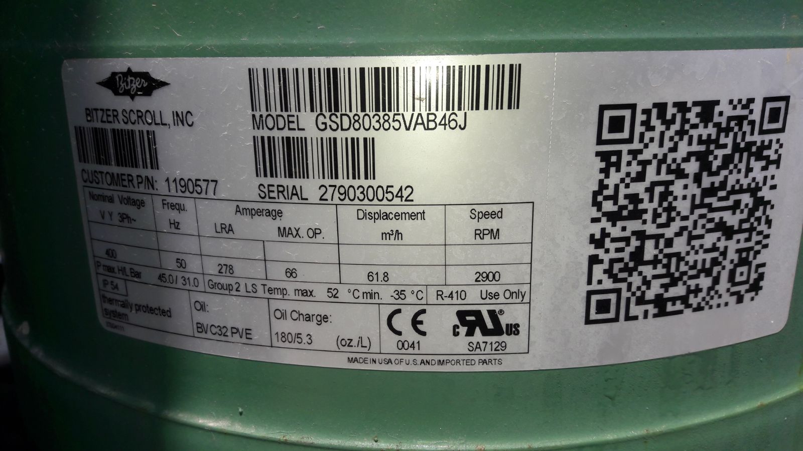  GSD 80385VAB46J  OEM 