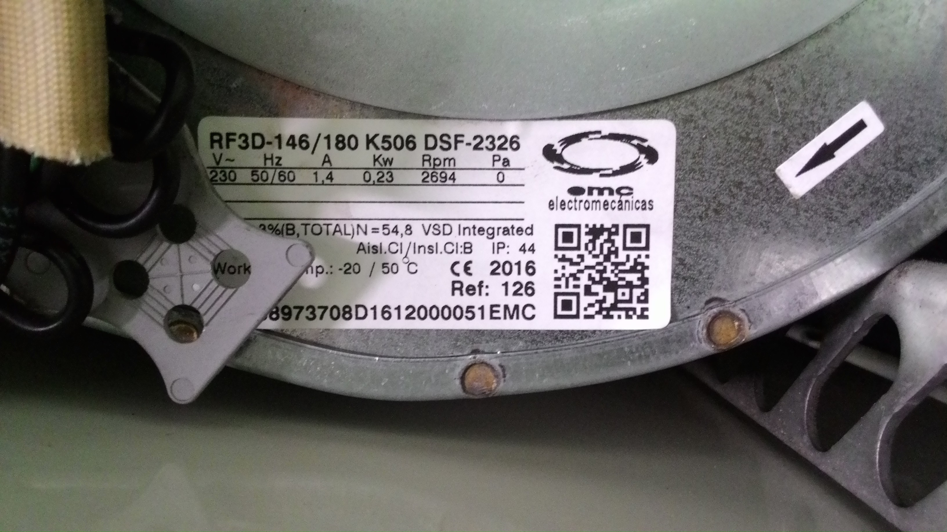 RF3D-146-180 K506 DSF-2326 obsolete/replacement 3AXD50000042302  