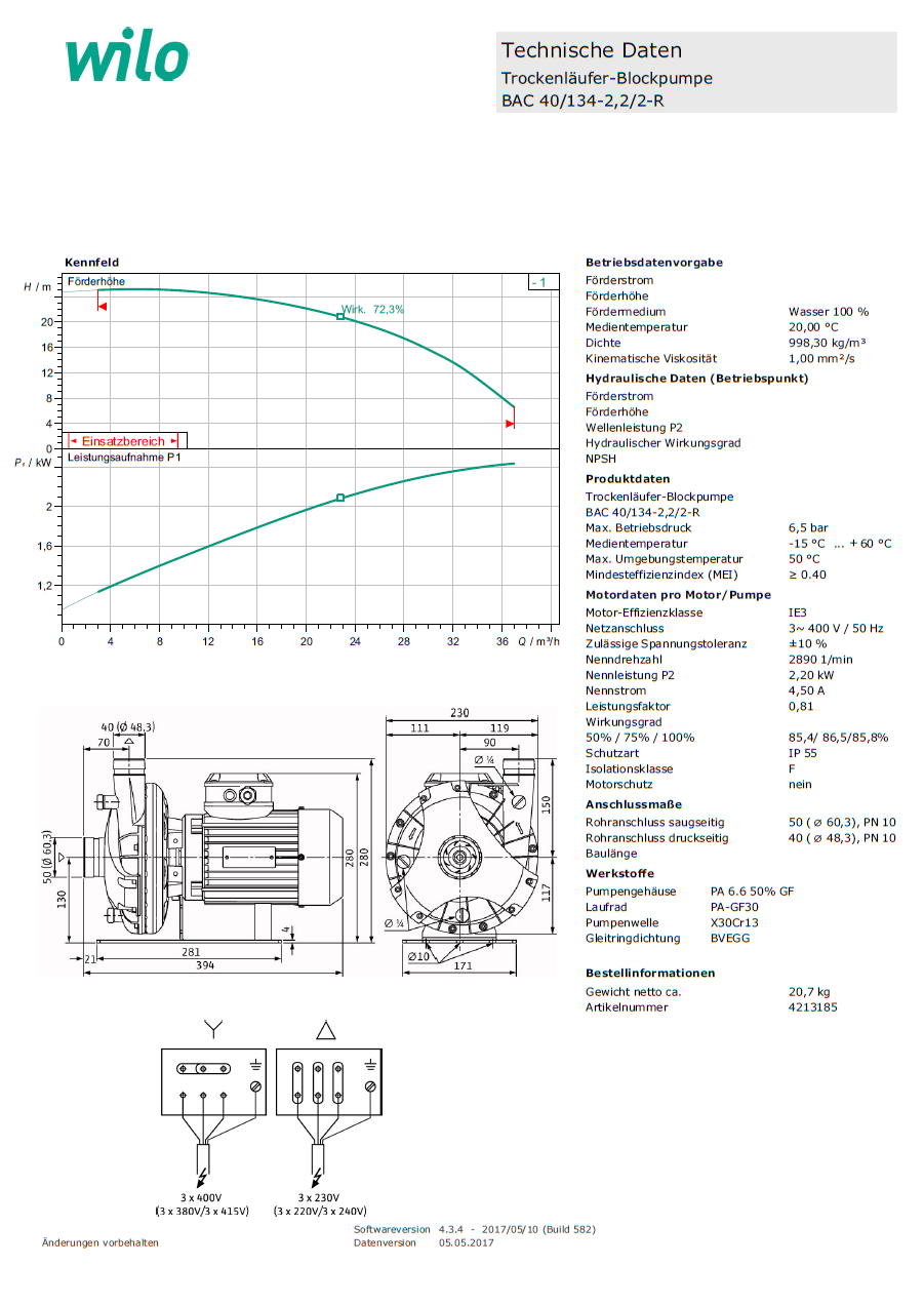 BAC 40/134-2,2/2-R 