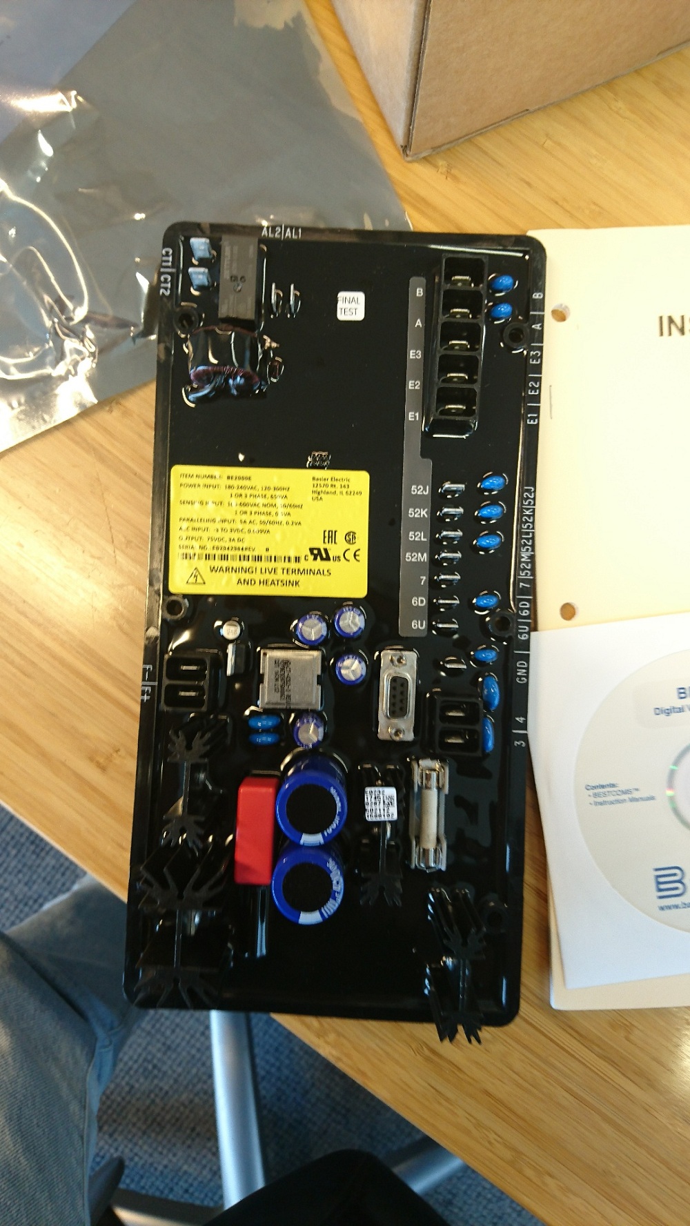BE2000E +  Voltage Regulator preview 4