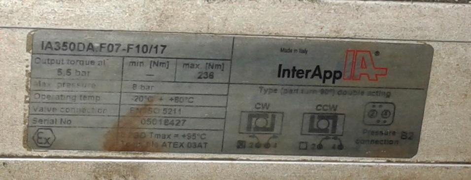 IA350DA F07-F10/17  obsolete/ replaced by IA350D.F07-F1017