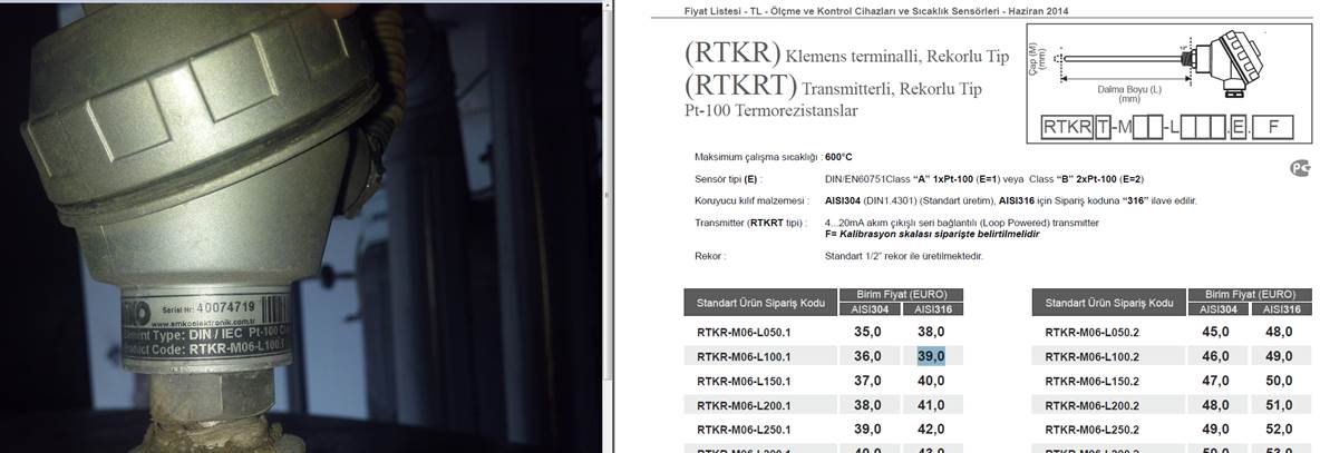 P/N: 40074719 , Type: RTKR-M06-L100.1