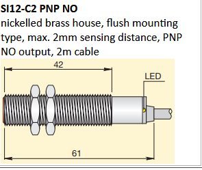 SI12-C2 PNP NO