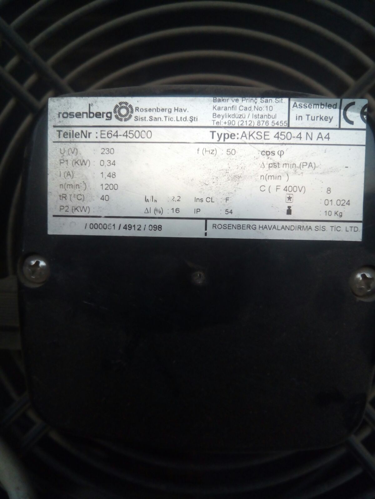 AKSE 450-4 G.4FF A4 