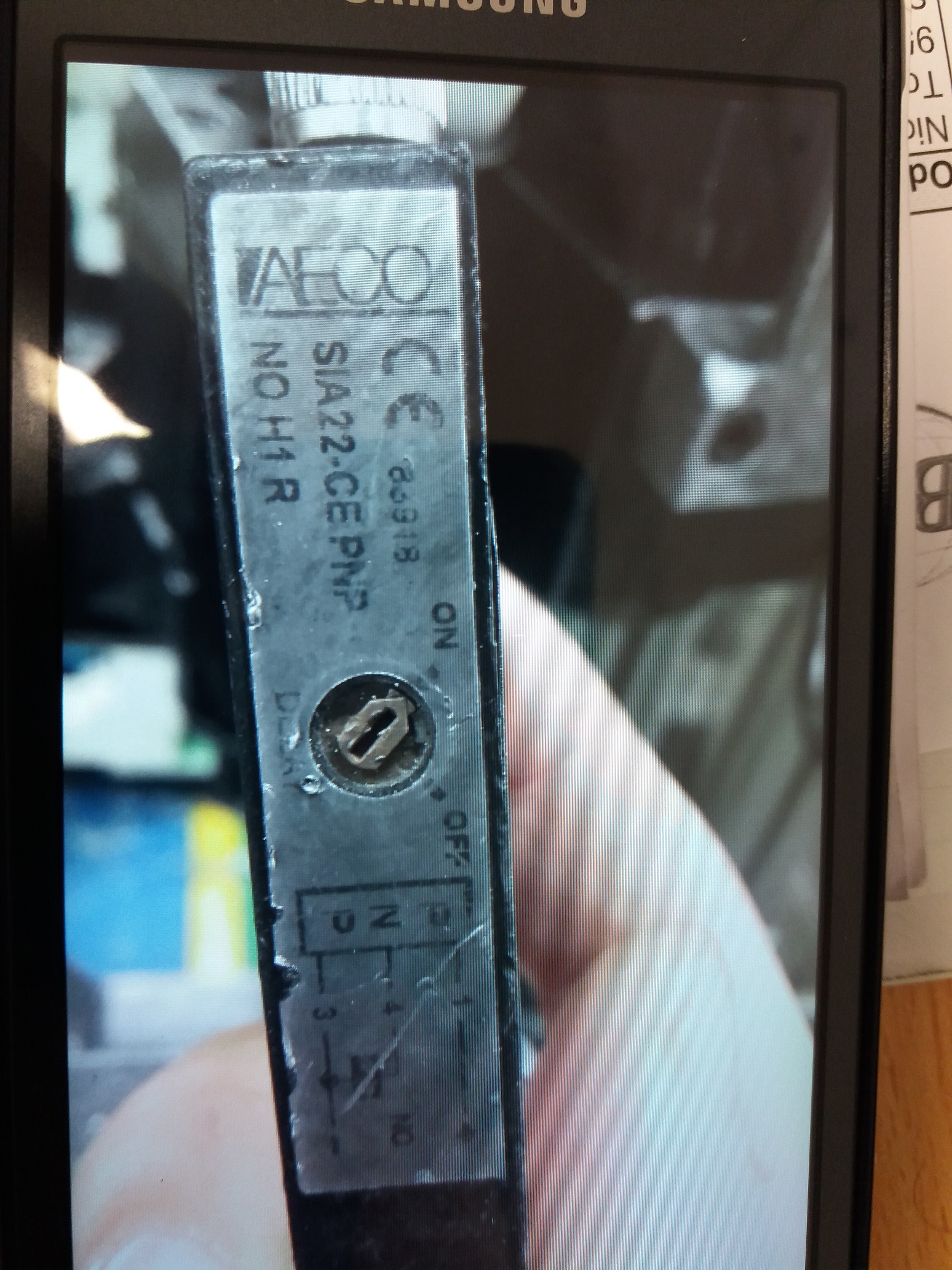 SIA000146 , type SIA22-CE PNP NO H1