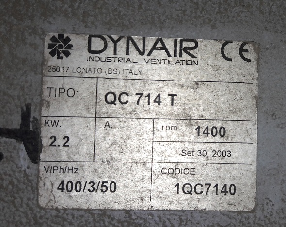 Fan Blade/Wing For Type: QC 714 T (1QC7140) 