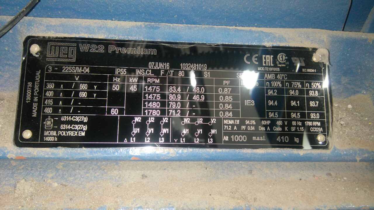 W22 Premium (Type: 225S/M-04) S/N: 1032481019, replaced by 04518ET3Y225S/M-W22-MODIFIED* 