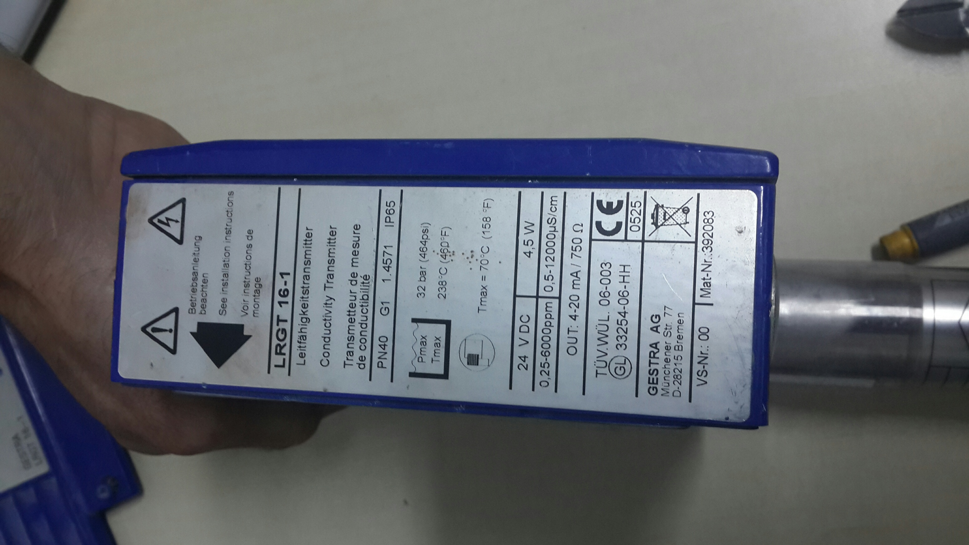 LRGT 16-1 PN 40 