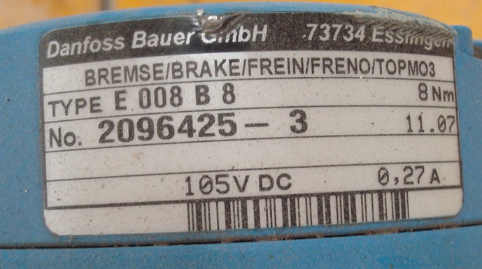 ETB E008B8 GS105V 8NM G 