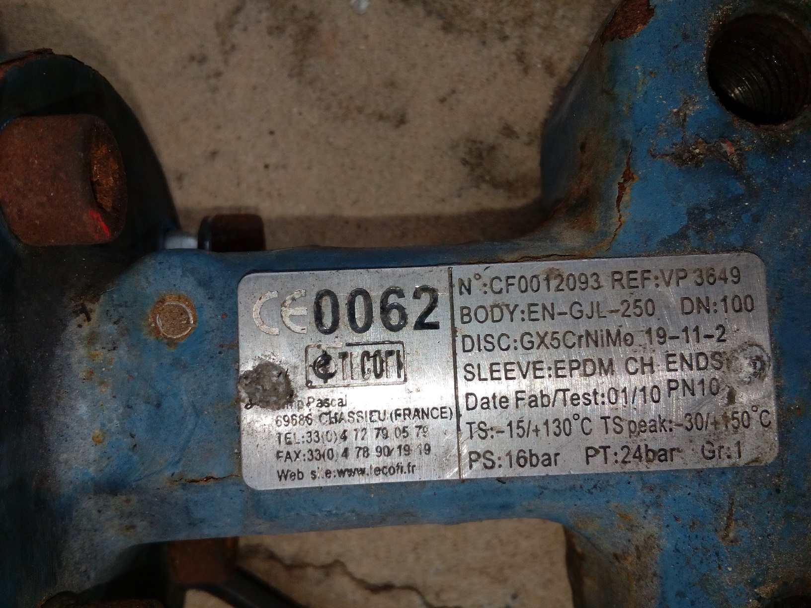 Elastomer for CF0012093 doen not exist any more 