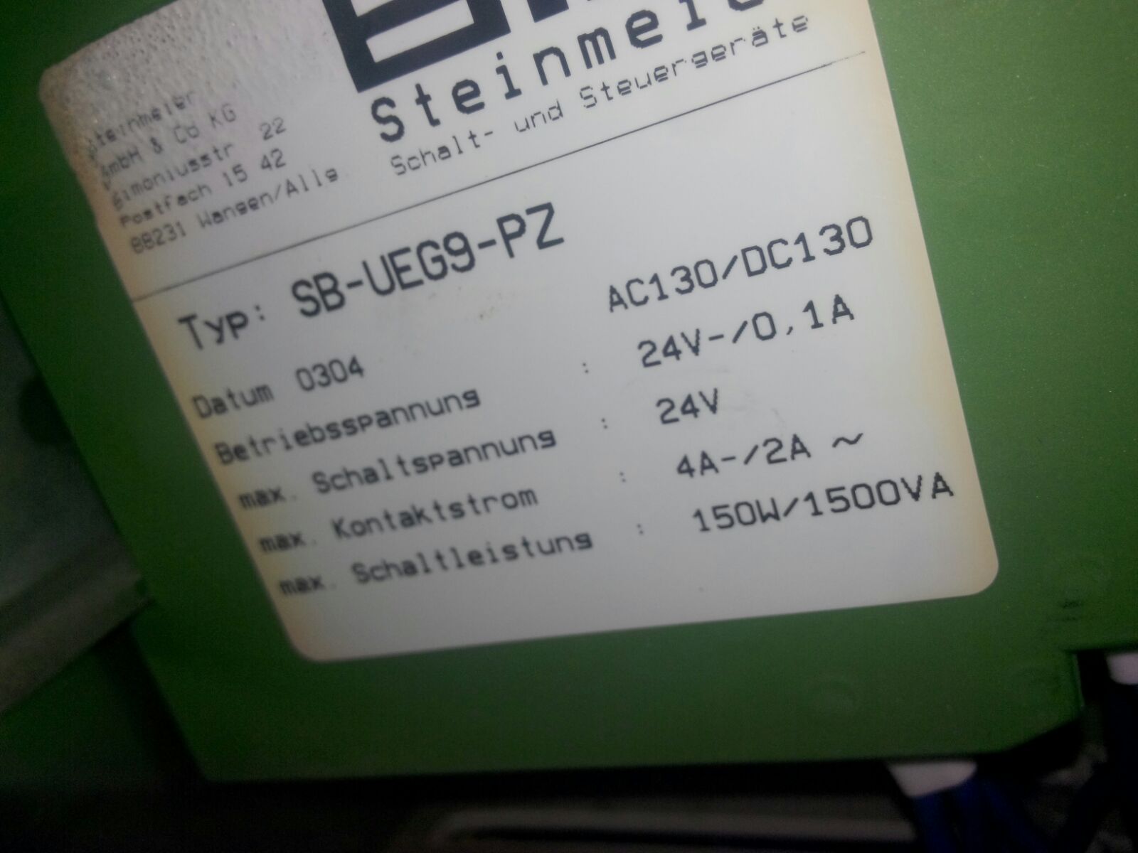 SB-UEG9-PZ