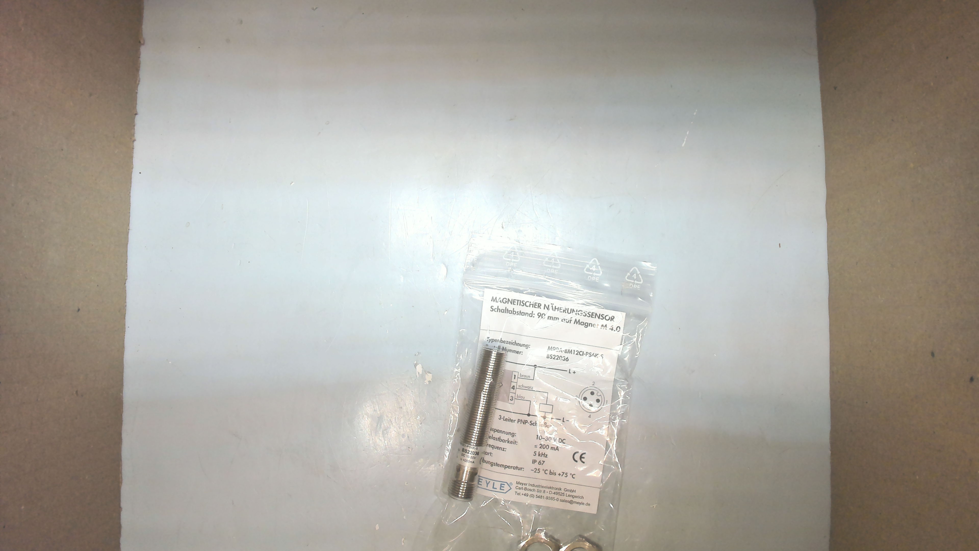 P/N: BS22036 Type: M90A-BM12CI-PS6K-S