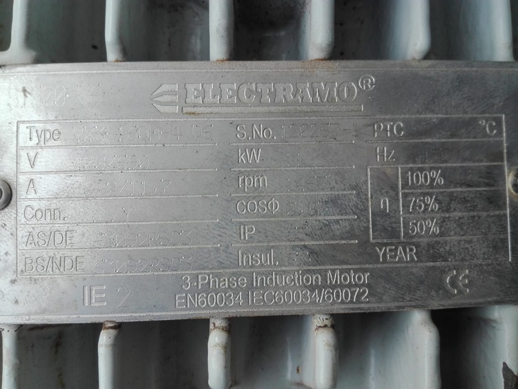 MOD. YX3 160M-4 V6