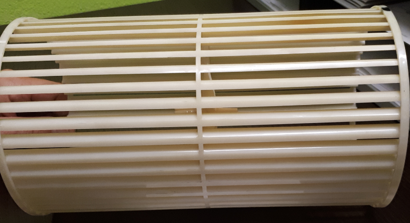 Plastic fan wheel for 3BTM-CO 25-20-0/22/