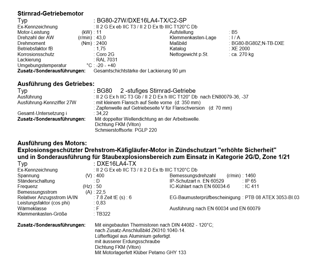 BG80-27W/DXE16LA4-TX/C2-SP 
