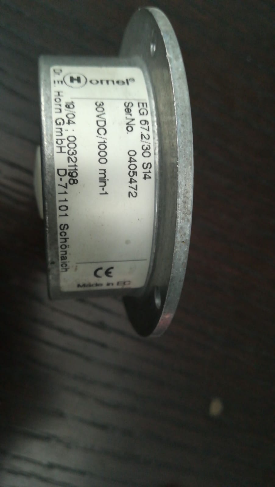EG 67.2/30 S14 SN: 0405472 
